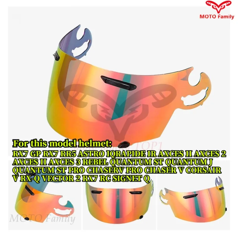 

Motorcycle Helmet Lens For ARAI RR5 RX-7 QUAMTUM-J ASTRO-IQ Visor Windshield Shield Glasses Helmet visor