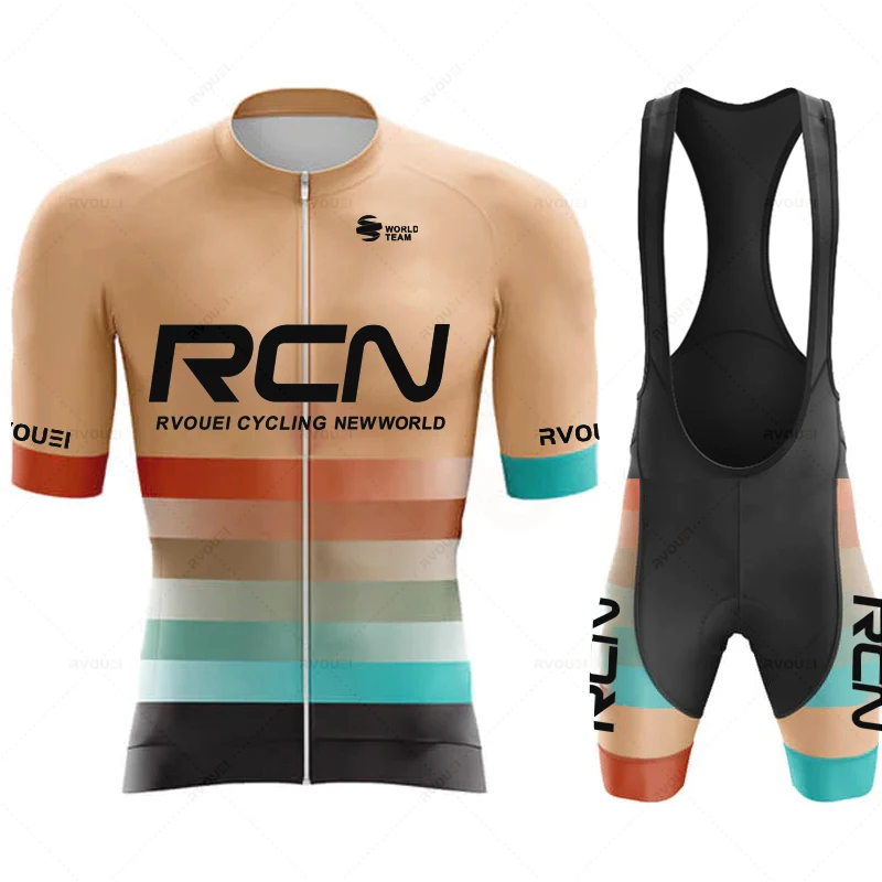 Rvouei Mountain Bike Clothing Breathable Bicycle Quick Drying Dress Summer Outdoor Sports Cycling Clothes MTB Sportswear Suit
