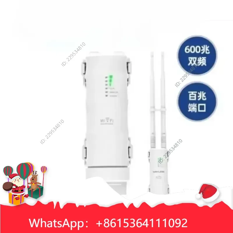 1pc 1200M Dual Band WiFi Wireless Signal Amplifier for Rural Base Station Outdoor Gigabit Compatible For Model，practical use
