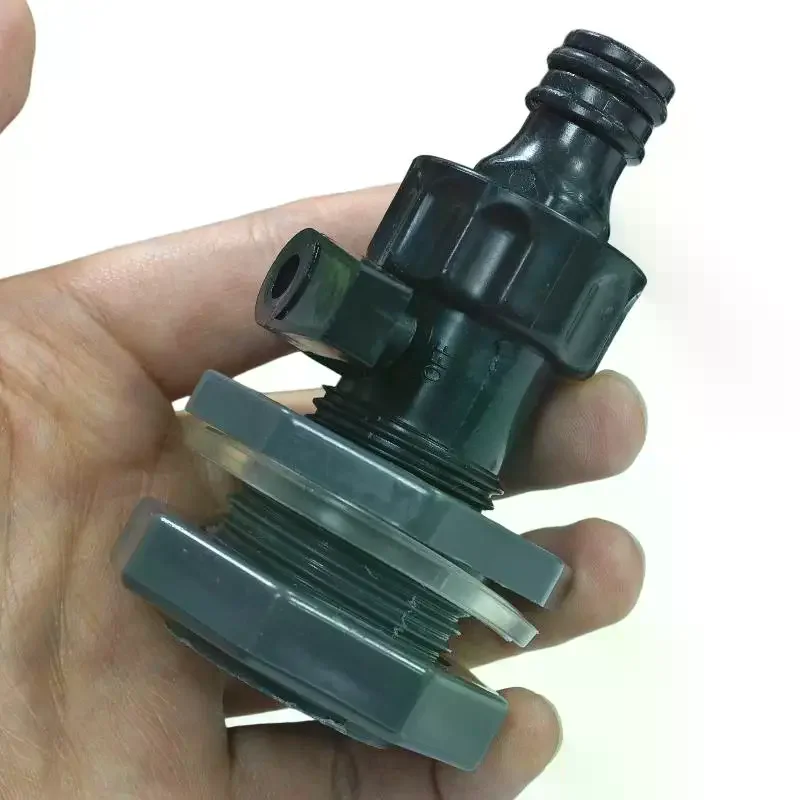 PVC Rain Bucket Valve Fittings Kit 3 4 Inch Diverter Connector for Efficient Water Storage in Garden Backyard