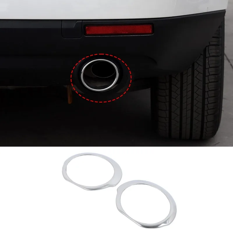 

Stainless Steel Exhaust Tailpipe Trim Ring for 2010-2015 Cadillac SRX Car Accessories