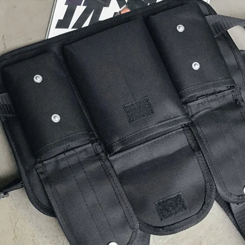 Тактическая нагрудная сумка в стиле хип-хоп, уличная одежда, жилет, сумка унисекс, нагрудная сумка, регулируемые сумки Fiskoracic, мужской спортивный жилет на открытом воздухе, рюкзак