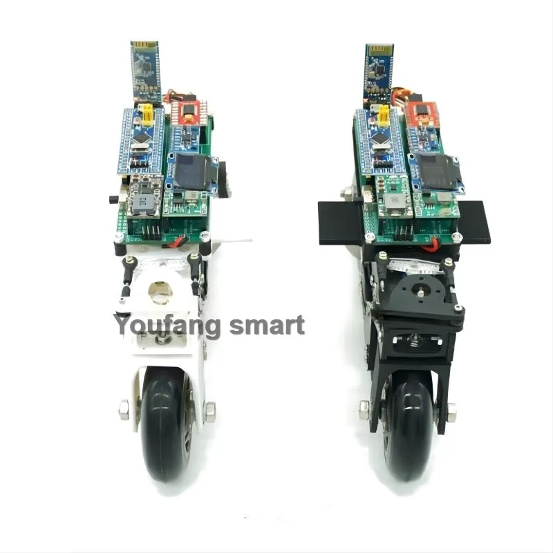 2WD RC Balance Bike Cubli Self-Balancing Flywheel 3D Printing APP Control DC Motor Motorcycle for STM32 Programmable Robot Car - Image 6