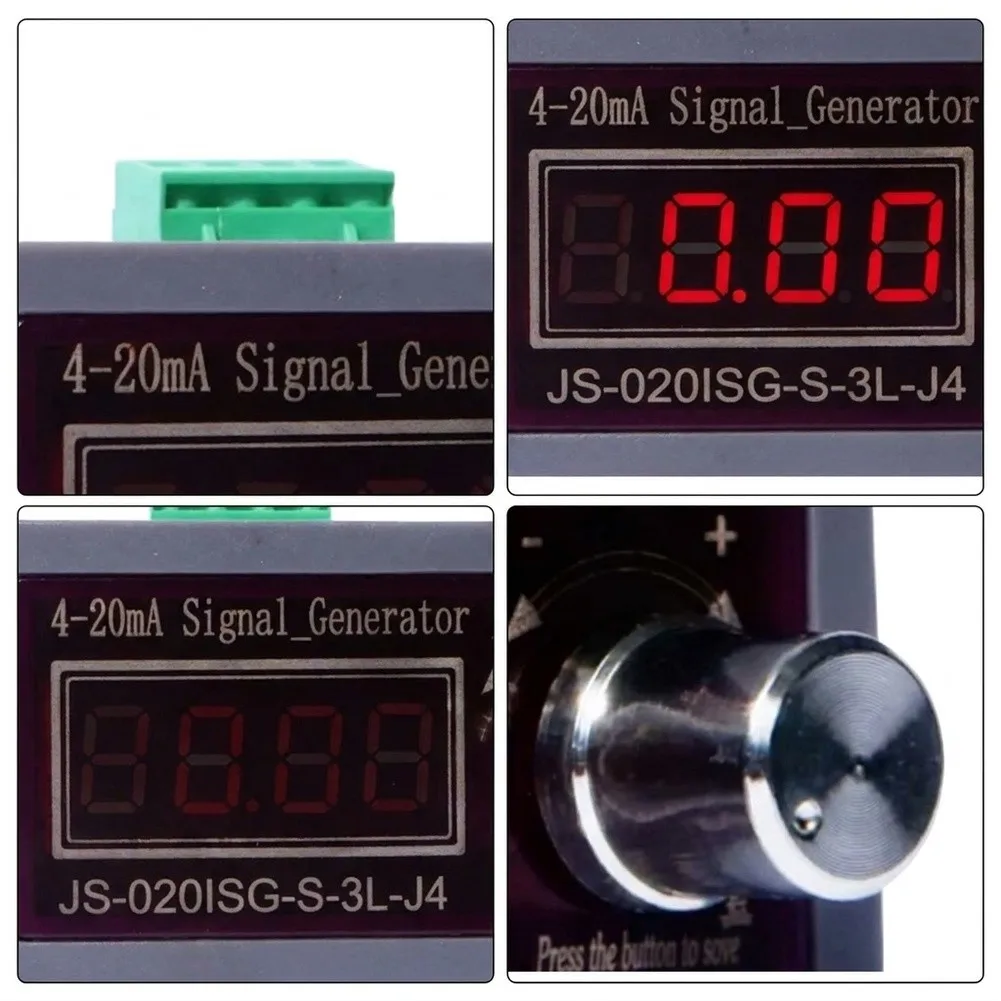 Multi-Range Current Signal Generator Supporting For 0-2For 0mA 4-2For 0mA and For 0-1For 0V with 4-Digit LED Display