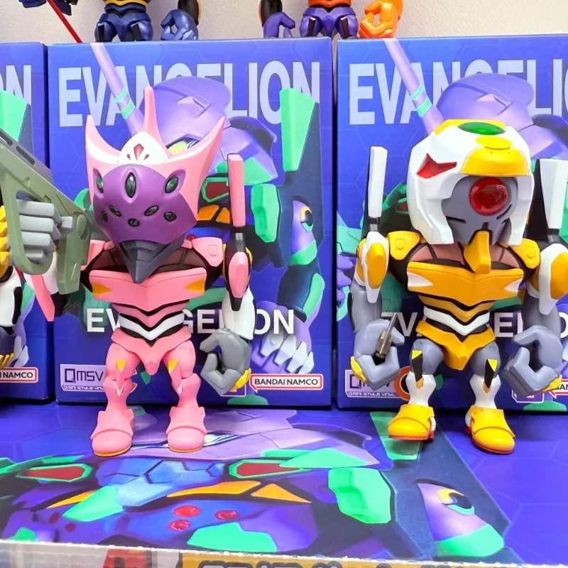 Bandai QMSV-C Evangelion New Century Evangelion Blind Box Eva Prototype Figuur Collectible Trendy Speeltje Cadeau voor fans