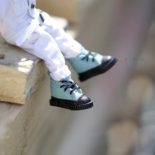 

OB11 doll shoes for OB11 GSC P9 size bjd fashion cute vinyl canvas shoes doll accessories