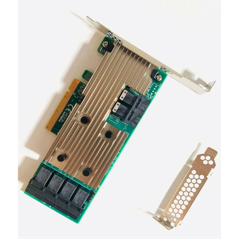 Imagem -02 - Lsi-placa Controladora Lógica Modo de ti 930524i Sas de 24 Portas 12 Gbps Pci-e 3.0 Pcs Cabo Sff8643 Sata