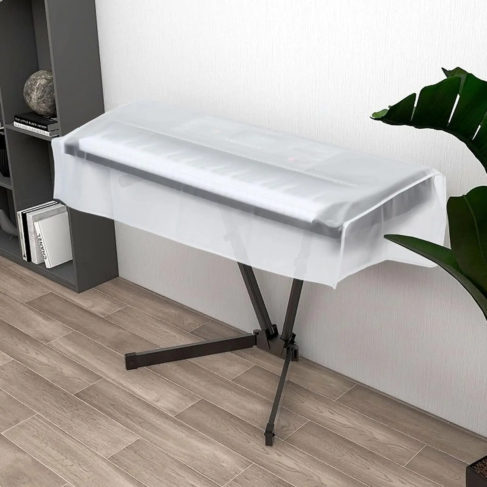 

Чехлы для фортепиано, прозрачный водонепроницаемый чехол для клавиатуры, складной пылезащитный водонепроницаемый чехол для 88/61/76, защита для клавишных музыкальных уроков