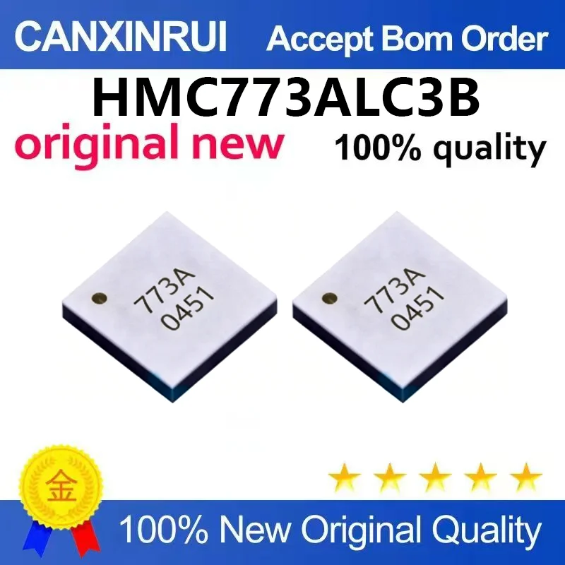（5pcs-100pcs）Original imported HMC773ALC3BTR HMC773ALC3B QFN packaged RF amplifier