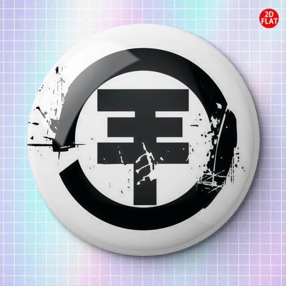 Rock Rebel Band Brooch Pin Badge Classic Fashion For Jeans Clothes Backpacks Hats Collectible Gift S