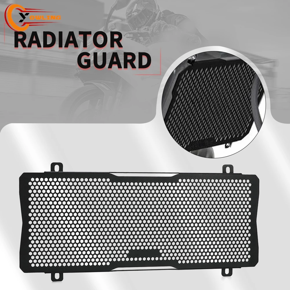

Motorcycle For Kawasaki Z650 2017-2024 Z650RS Ninja 650 2024 2023 2022 Urban Radiator Grille Guard Protection Cover Accessories
