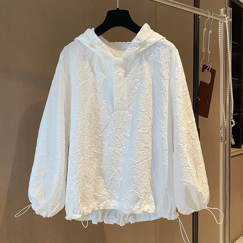 

plus Size Sweatirt Spring Thin Long Sve Loose Women's Casual Hoodie Korean Sle Student Faion plus Size Clothing