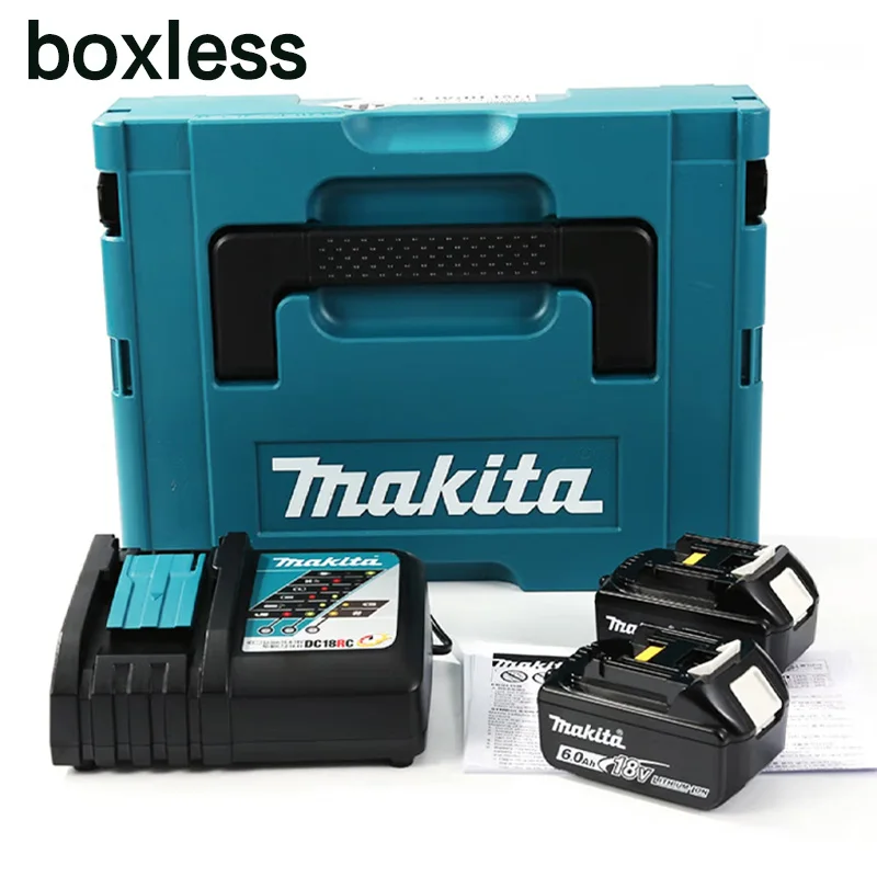 

100% Original Makita 6Ah/5Ah/2Ah for Makita 18V Battery BL1830B BL1850B BL1850 BL1840 BL1860 BL1815 Replacement Lithium Battery