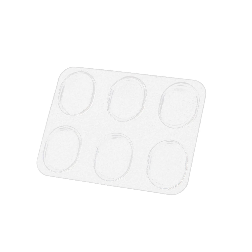 

6 Pcs Mute Pad Drum Dampening Pads Practice with Stand Damper Self-adhesive Kit
