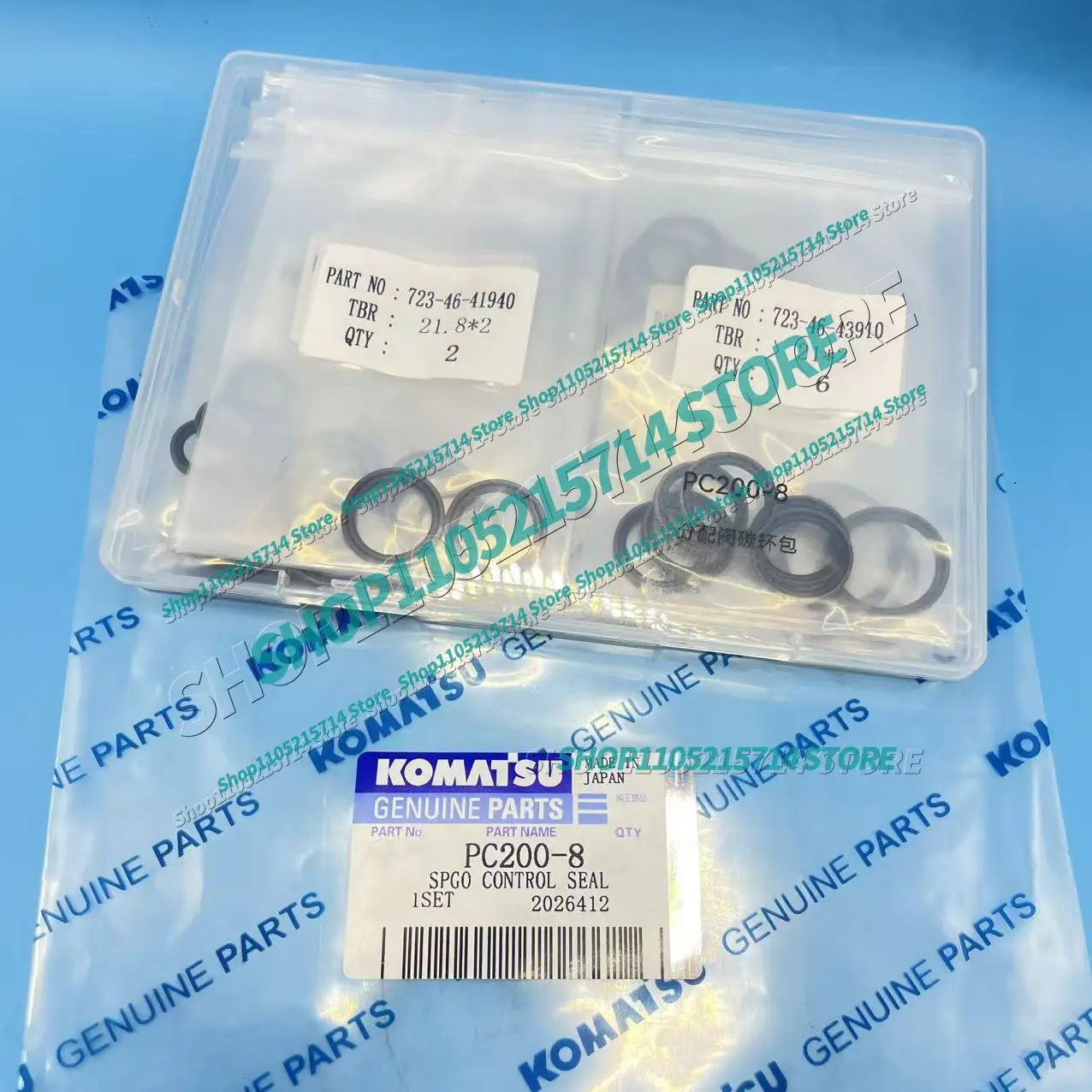 

For Excavator PC200-8 Spgo Control Seal Kit PC200-8 SPGO Control Valve Seal Kit
