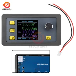 DC 24V 0/4-20mA High Precision LCD Digital Signal Generator Current Source Analog Input/output Measurement With Modbus