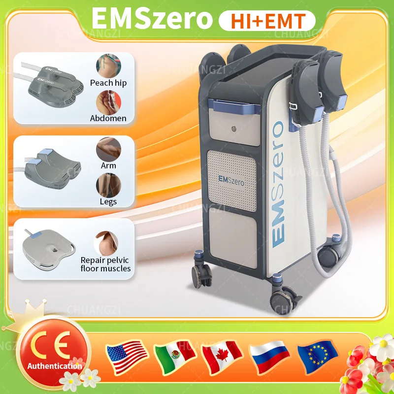 

EMSZERO RF Nova, улучшение мышц, электронная стимуляция, похудение, 6500 Вт, 200 Гц