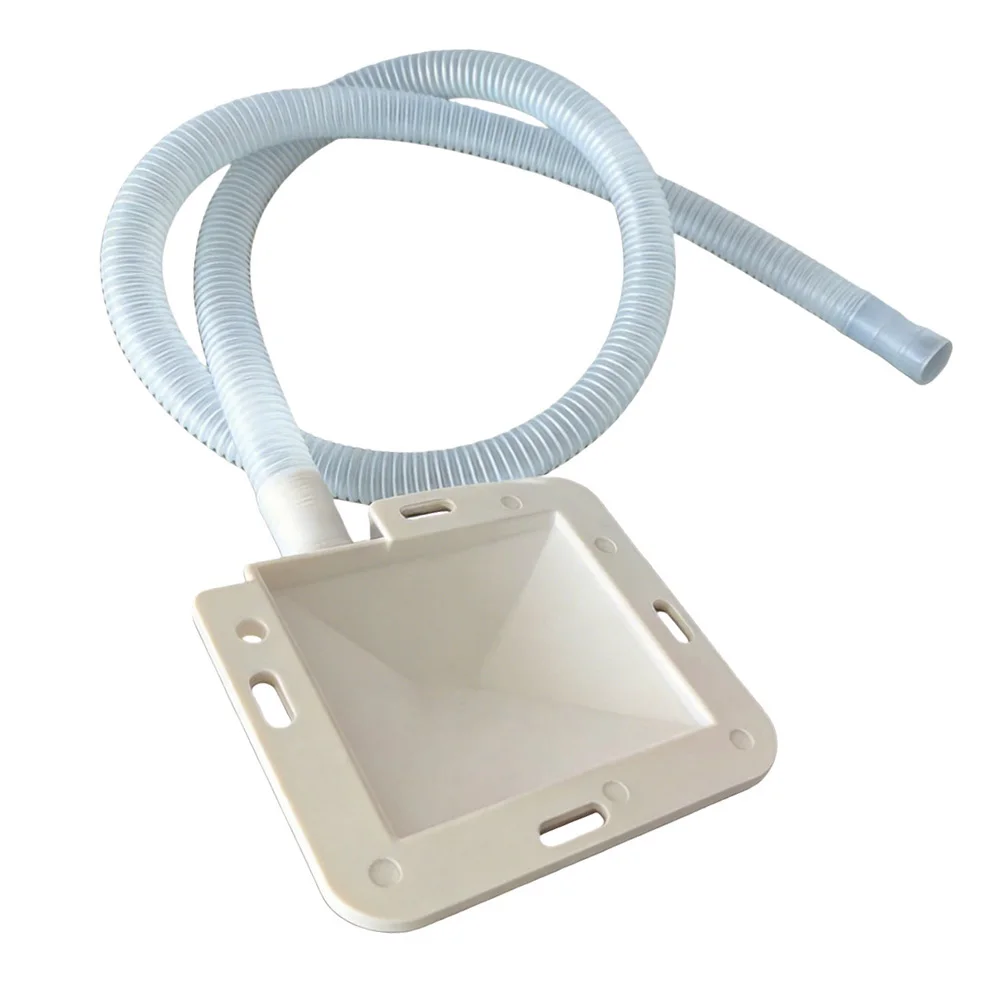 Drain Tray for Window Air Conditioner with 1m Hose to Prevent Standing Water and Support Stable Unit Placement
