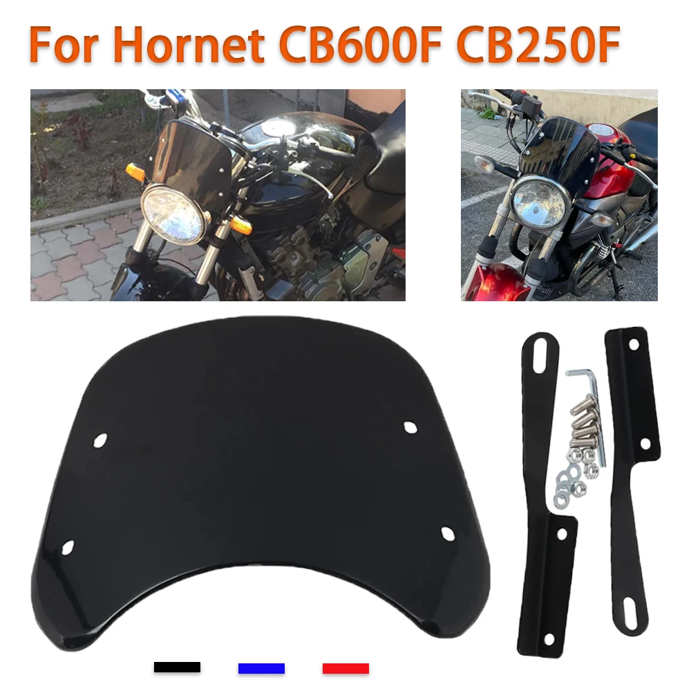 

Retro Style Windshield Windscreen Wind Protection Cover For Honda Hornet CB 600 250 F CB 250F 600F CB250 CB600 F CB600F CB250F