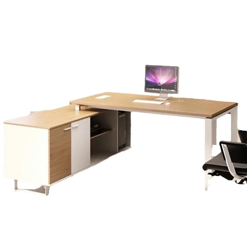 

Guangzhou Office Simple Modern Furniture Supervisor Manager Desk and Chair Combination Training School Single