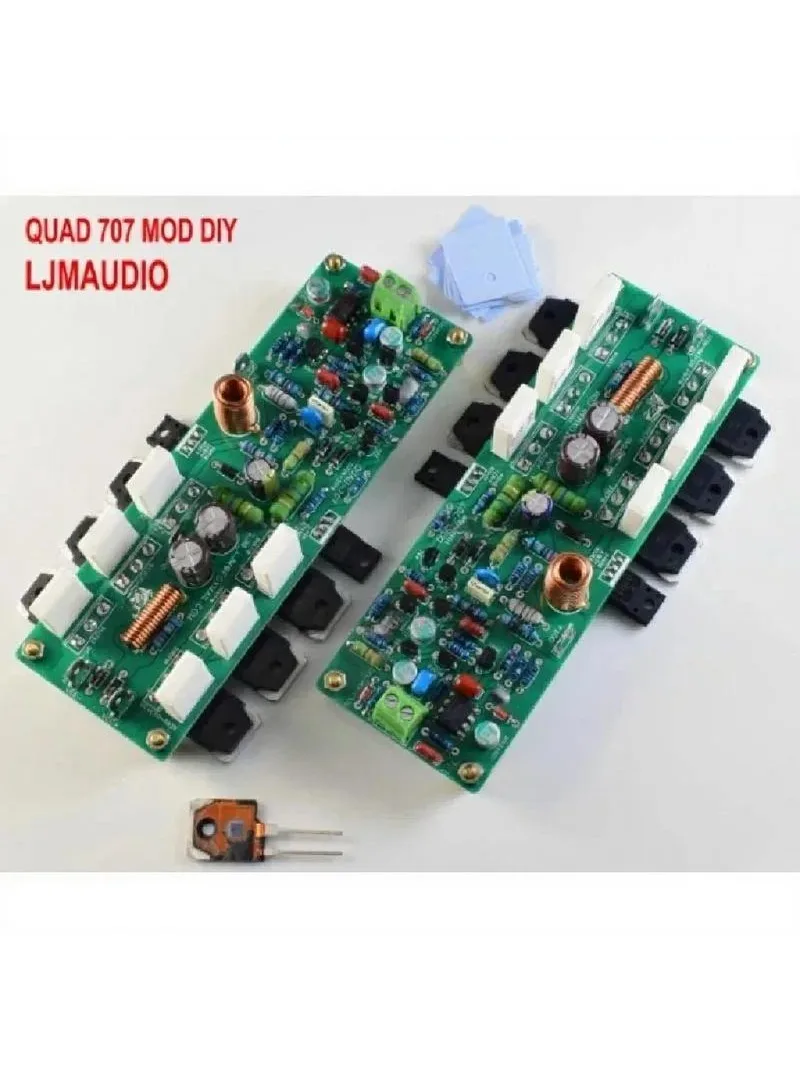 Classic Amplifier 707 - High Performance Stereo Audio Amp for Home Theater & Hi-Fi System