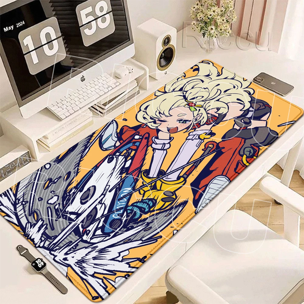 Gaming ZZZ Piper Wheel Mouse Pads Computer Laptop Rubber Non-slip Playmats Zenless Zone Zero Tablemat Gamer Decoracion Desk Mats