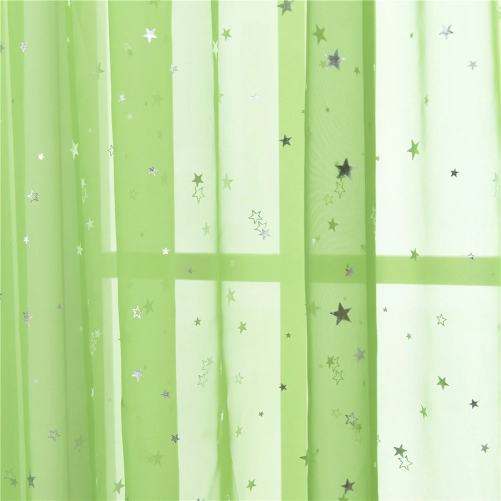 

1pcs Sheer Voile Curtains 100X270Cm White For Bedroom Bathroom Window Sunlight Protection Modern Home Decor Window