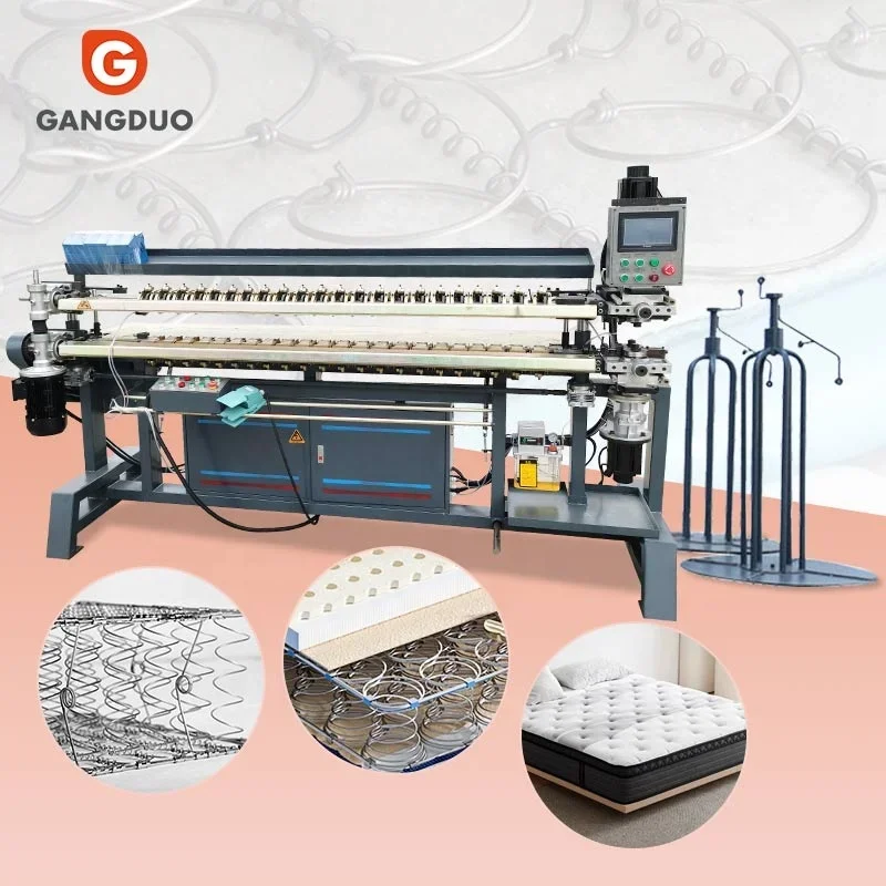 Spring Mattress Assembly Automation Pocket Make Machine and Bed for Mattress Spring