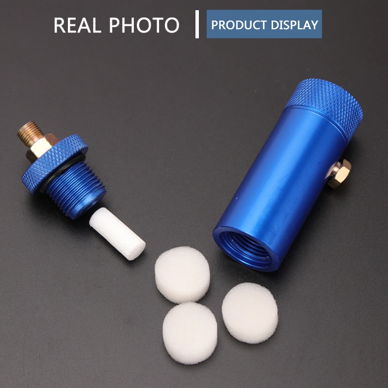 Pump Filter with SAFETY VALVE 40Mpa 6000Psi M10x1 Thread Water-Oil Separator Air Filtering PCP Air Pumps Parts & Accessories