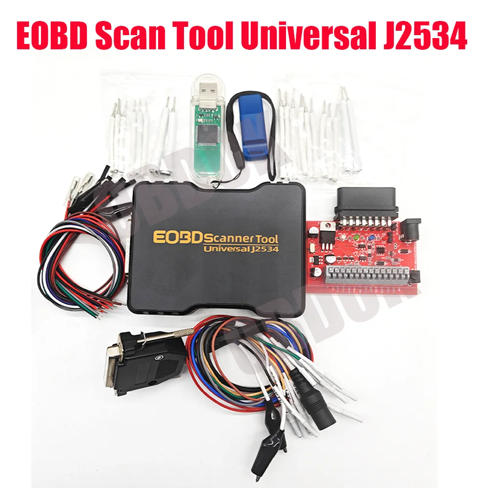 New EOBD Scan Tool Universal J2534 Compatible with PCMFLASH KTFLASH SM2 1.20 Version Automotive Diagnostic Tools