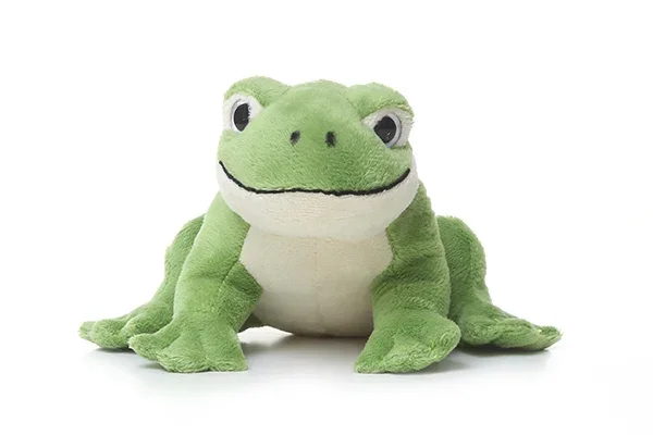 Kawaii Realistic Frog Plush Toy Simulation Green Frog Stuffed Animal