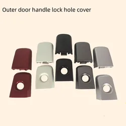 For Nissan QASHQAI 2008-2015 Car Outer Door Handle Decorative Cover Outside Door Handle Cover Lock Core Cover Keyhole Cover
