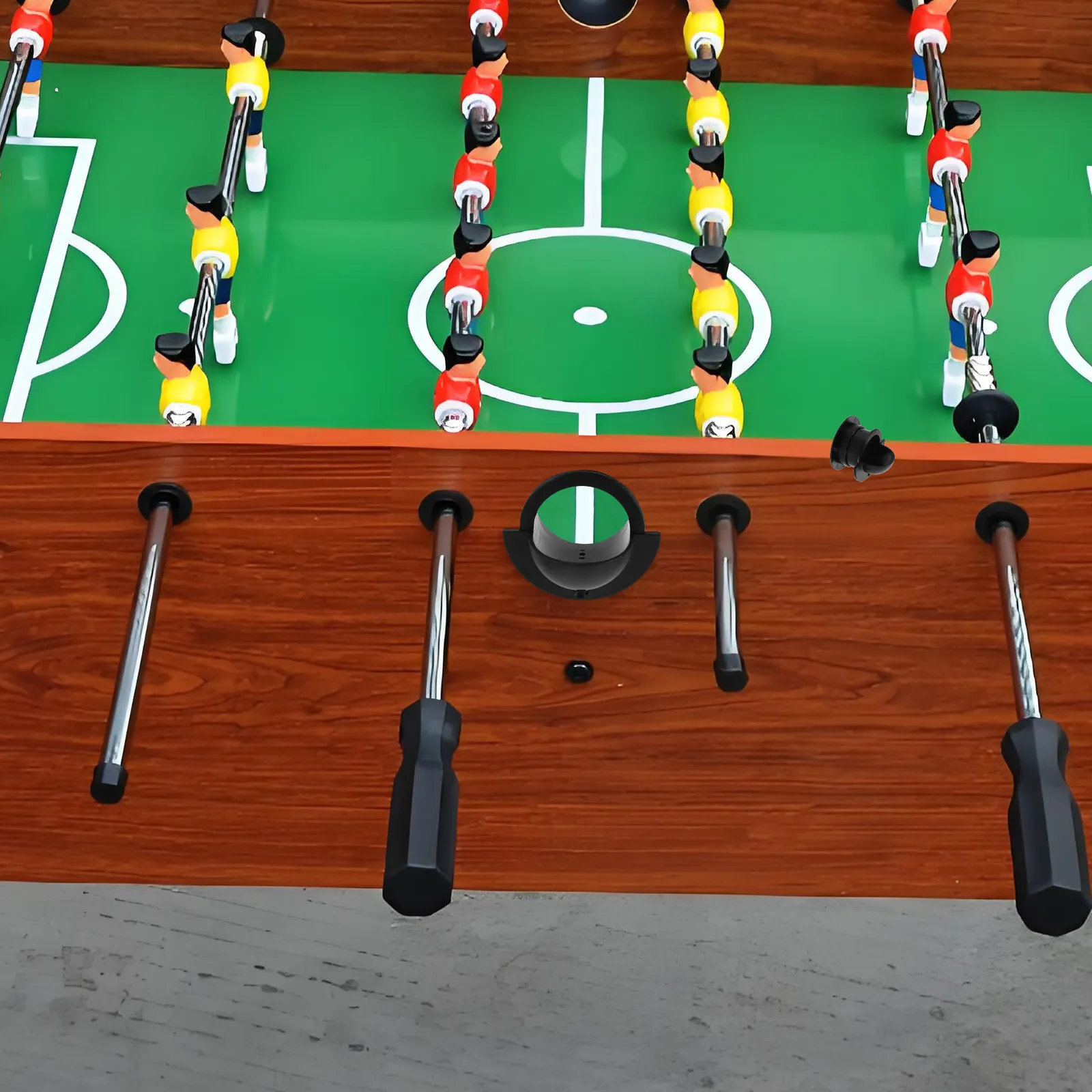 

6Pcs Foosball Table Entry Cups High Durability Plastic Replacement Parts Perfect Fit Smooth Gameplay Foosball Accessories Table