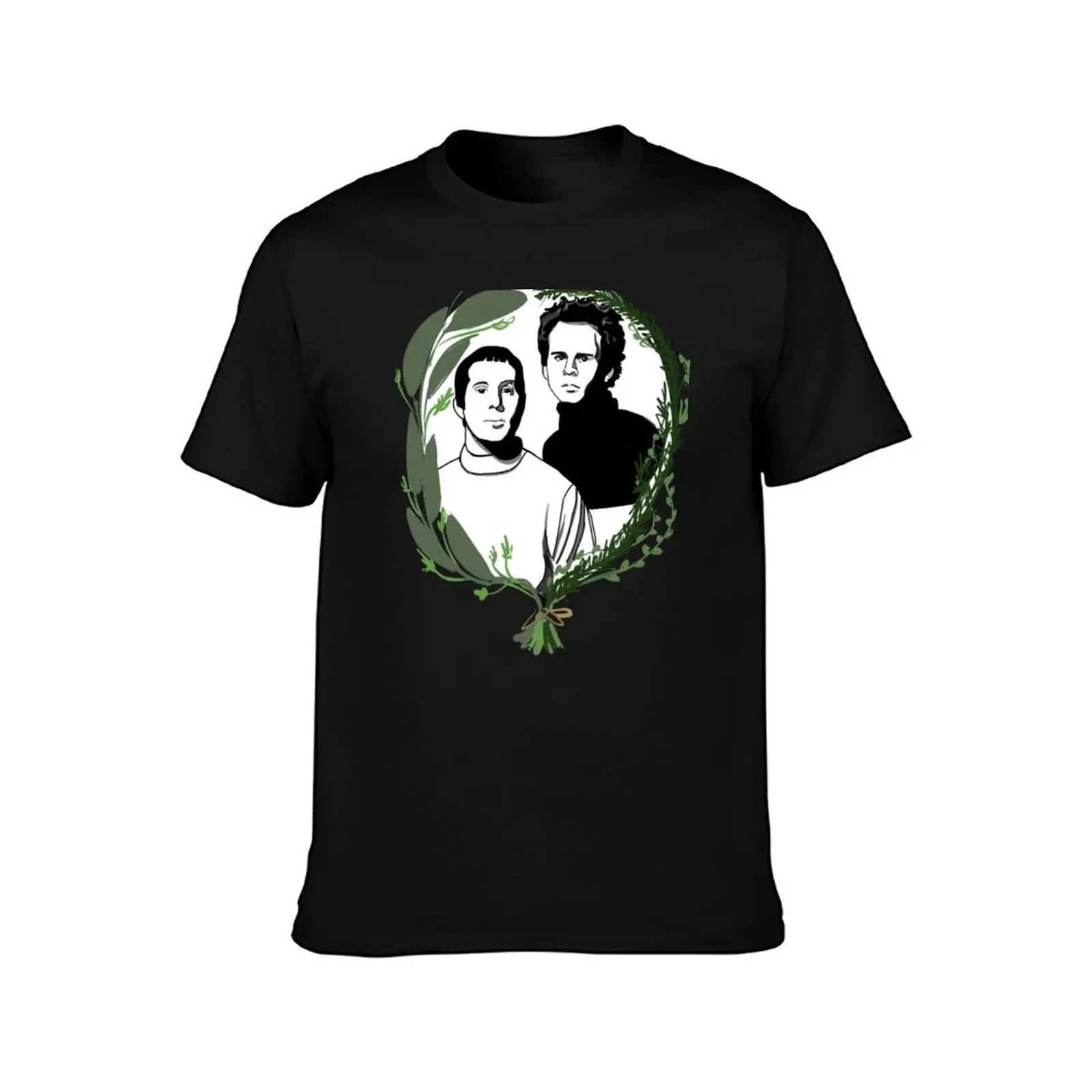 Simon & Garfunkel- Parsley Sage Rosemary and Thyme T-Shirt Active Wear Sports for Men T-Shirt