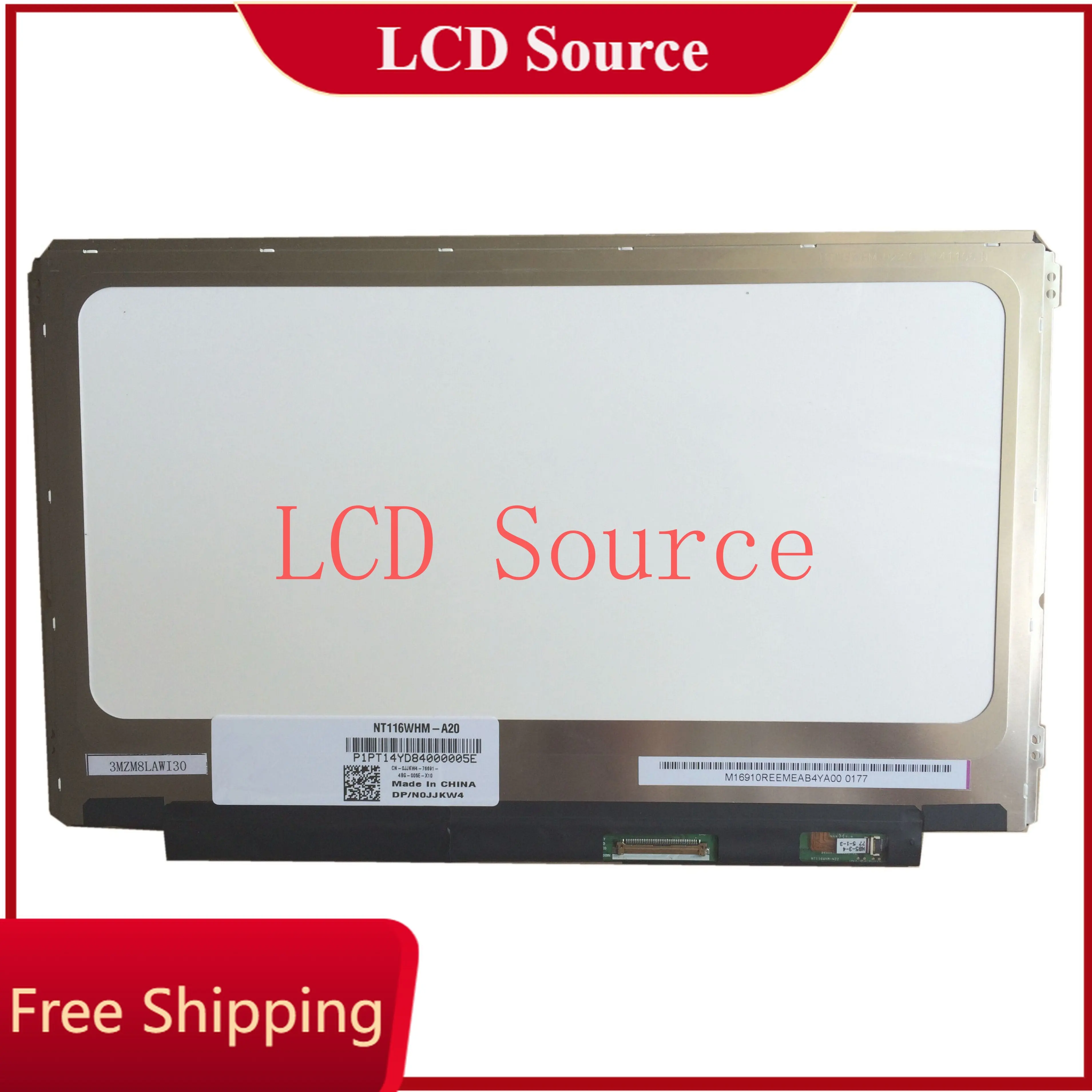 

NT116WHM-A20 LCD LED Screen for DELL+ Touch Screen Digitizer Screen with Touch