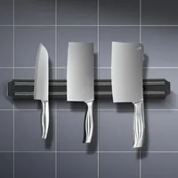 Kitchen Wall-mounted Magnetic Knife Holder Tool Storage Rack Stainless Steel Tool Magnetic Absorption Storage Rack Knife Holder
