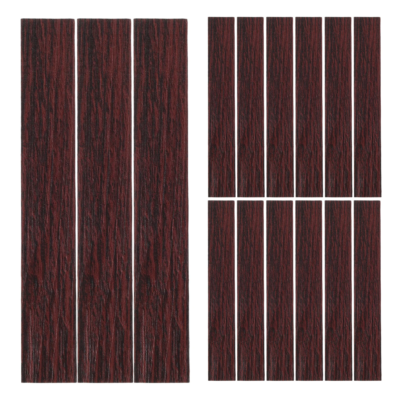 

40 Pcs Mini Collage Floor Dollhouse Furniture Decor Supplies Accessories Flooring