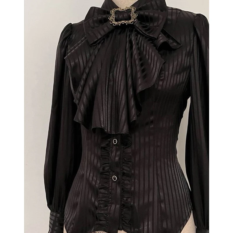 Long balck shirt 4