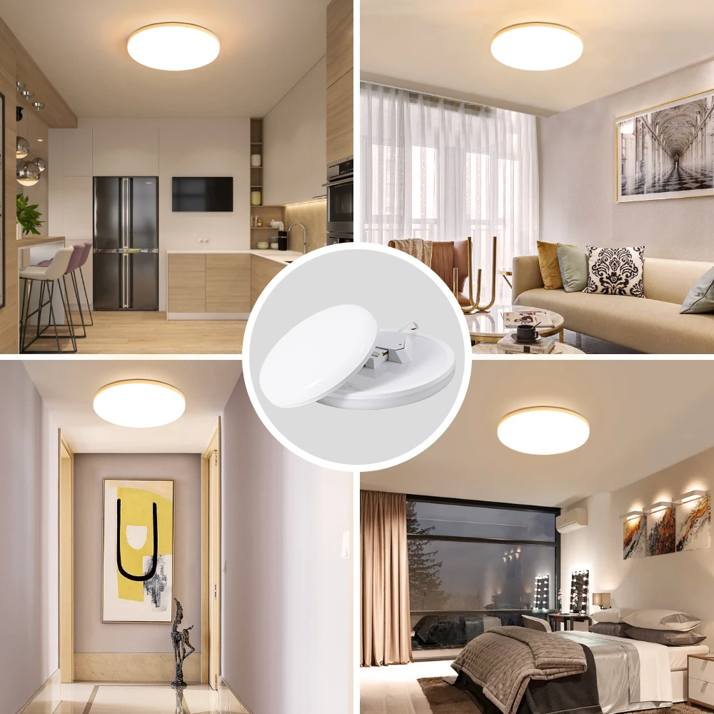 Imagem -05 - Modest Teto Lâmpada Led para Sala de Estar Pequeno Lustre Brilhante House Light Corredor Top Fixture Corredor Iluminação 220v