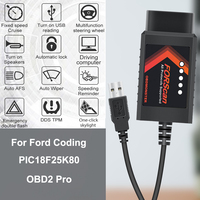FORScan ELM327 V1.5 OBD2 Diagnostic Scanner PIC18F25K80 Chip With HS /MS CAN Switch For Ford Programming OBD2 Diagnostic Tool
