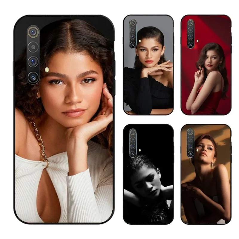 Fashion Zendaya Mobile Cell Phone Case for OPPO Find X5 X3 X2 A93 Reno 8 7 Pro A74 A72 A53 Black Soft Phone Cover Funda