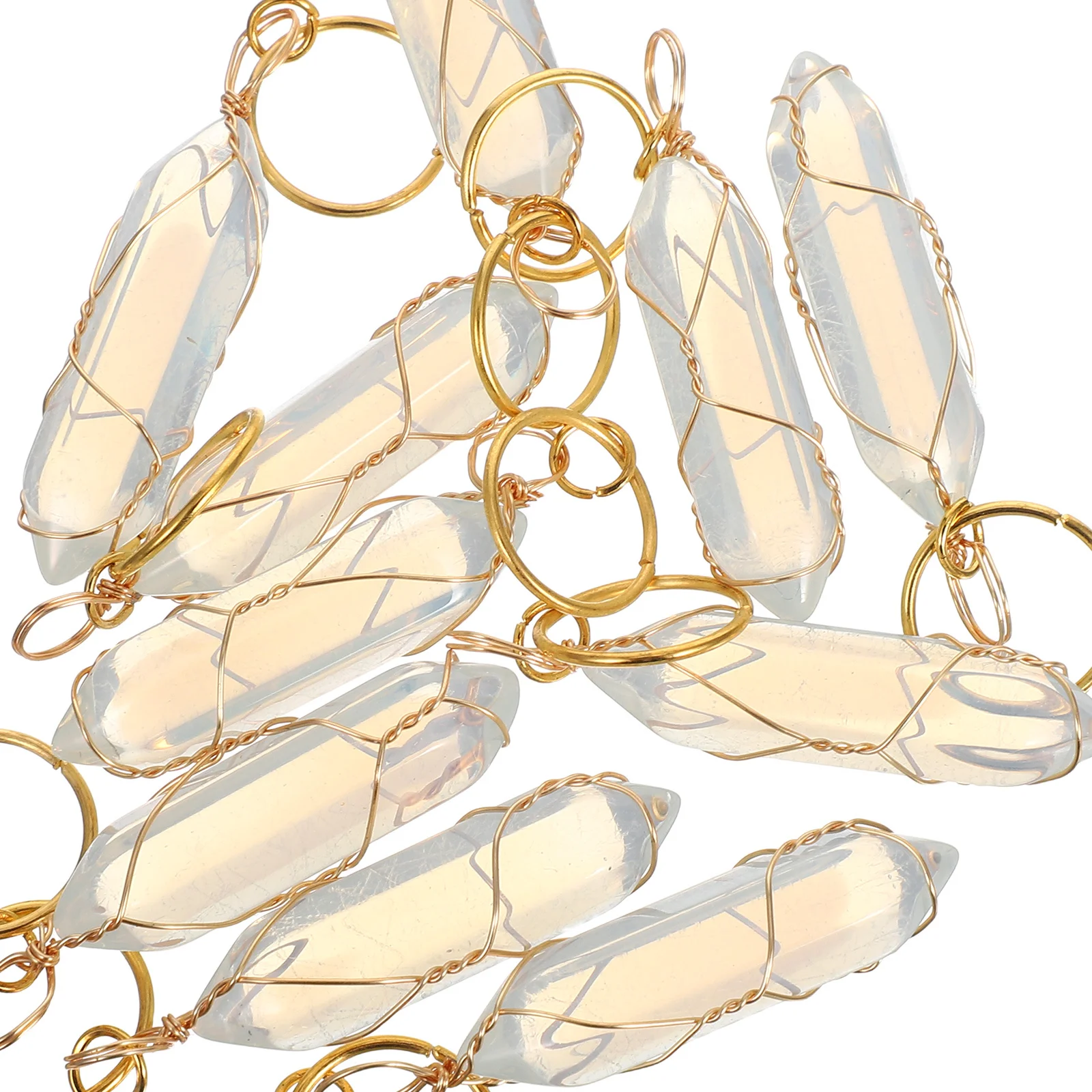 10pcs African Hair Jewelry For Braids Crystal Dreadlock Rings Black Women Braiding Accessories Lightweight Metal Wire Clips