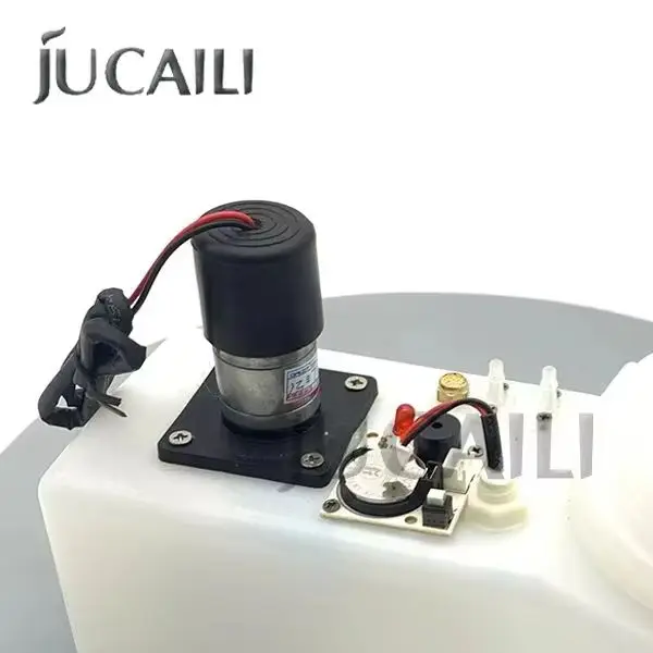 1000ml white Ink Cartridge ink tank cartridge with stirring electricity machine with alarm with muffler Inks Sub Tank Bulk
