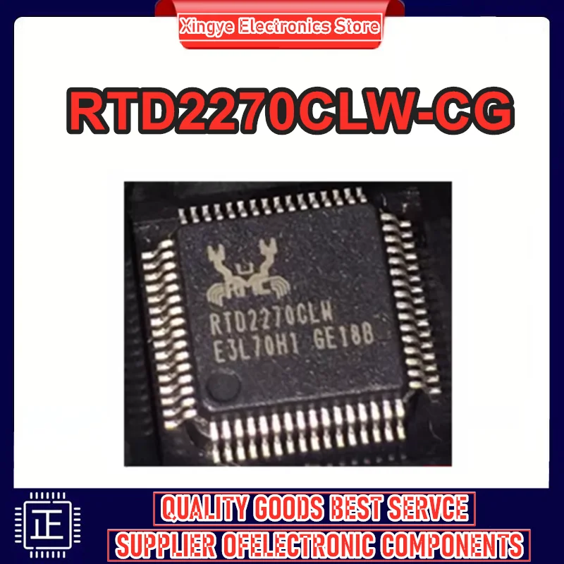 RTD2270CLW-CG RTD2270CLW QFP64 ЖК-драйвер чип IC чипсет Новый на складе