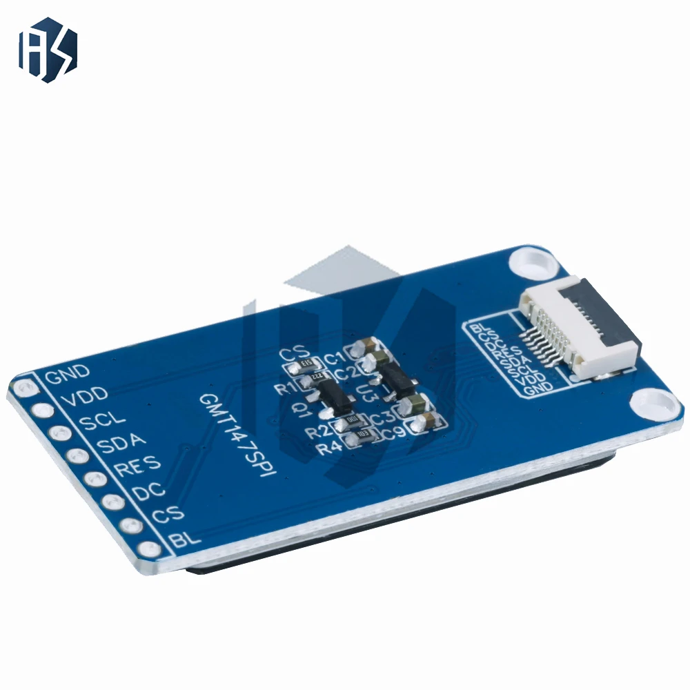 EGBO 1.47 Inch 172x320 SPI Full Color TFT HD IPS Screen LCD LED Display Module 172*320 ST7789 Controller 3.3V SPI Interface