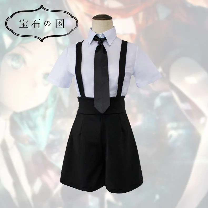Anime Houseki no Kuni Cosplay Costume Diamond Antarcticite Bodysuit Land of the Lustrous Jumpsuits High Quality Outfits