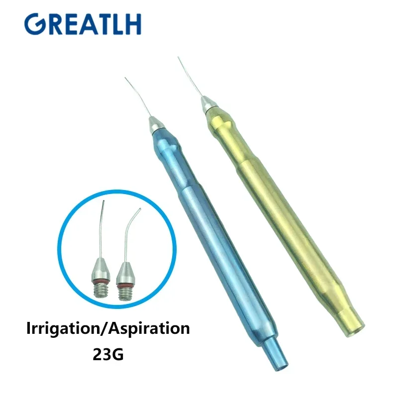 Ophthalmic Instruments 23G Ophthalmic ชลประทาน/Aspiration Handpiece Ophthalmic Eye Instruments ตาเครื่องมือ