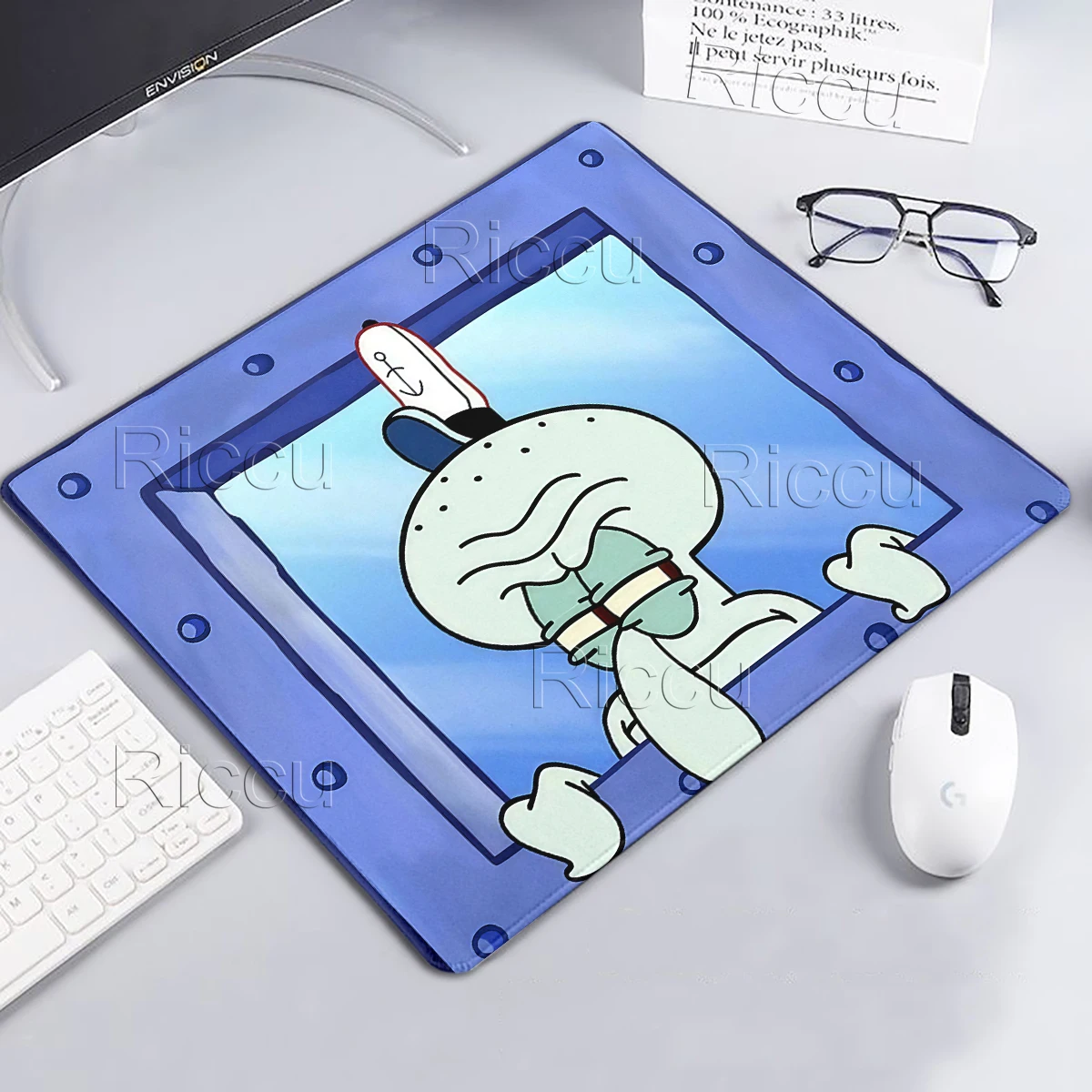 High Definition SpongeBob SquarePants Mouse Pads Squidward Tentacles Patrick Stat Offices Accessories Thickened Edge Rubber Mats