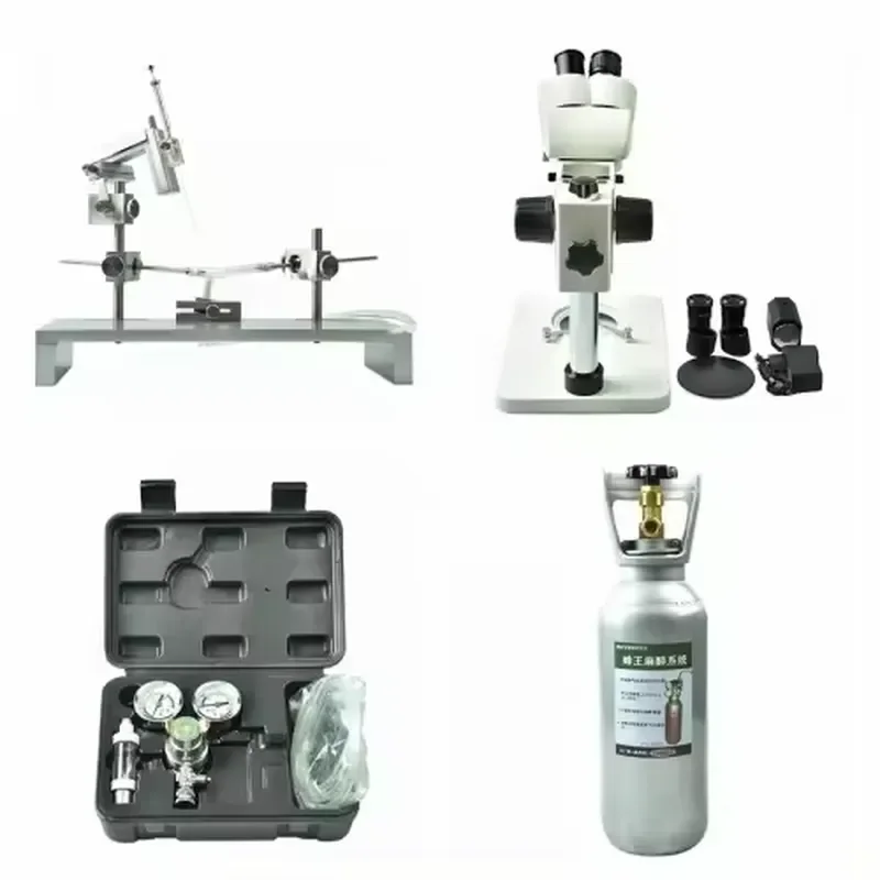 Beekeeping tools with high-density artificial insemination queen feeder and microscope Bee feeding queen bee