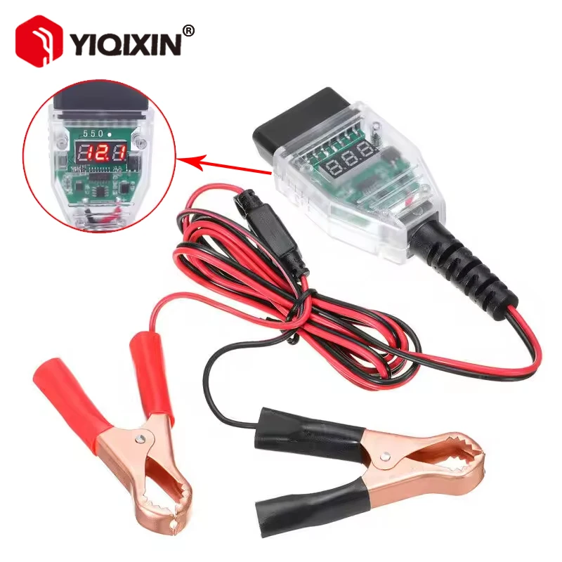 OBD2 Universal Automotive Battery Replacement Tool Auto ECU Emergency Power Supply Cable Car Computer ECU Power-Off Memory Saver